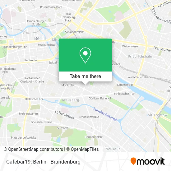 Cafebar19 map