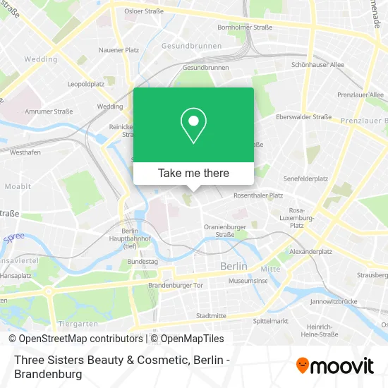 Three Sisters Beauty & Cosmetic map