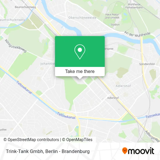 Trink-Tank Gmbh map