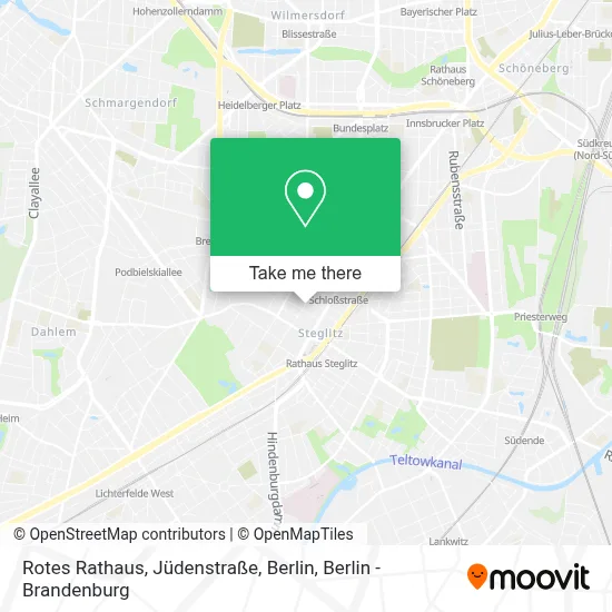 Rotes Rathaus, Jüdenstraße, Berlin map