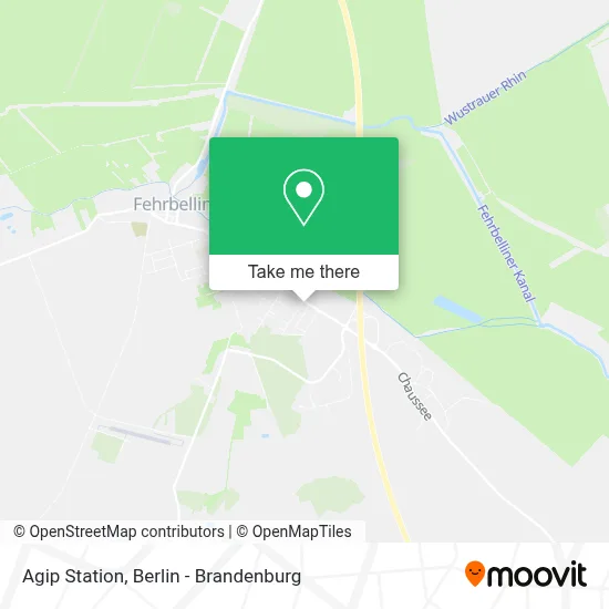 Agip Station map