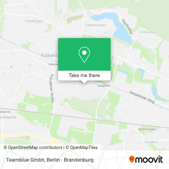Teamblue Gmbh map