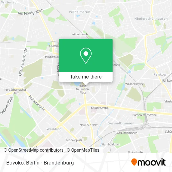 Bavoko map