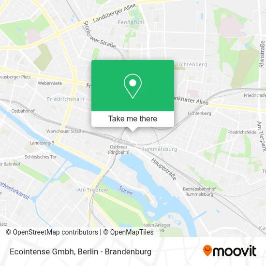 Ecointense Gmbh map