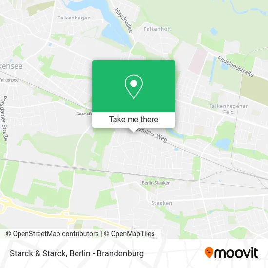 Starck & Starck map