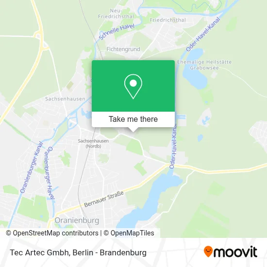 Tec Artec Gmbh map
