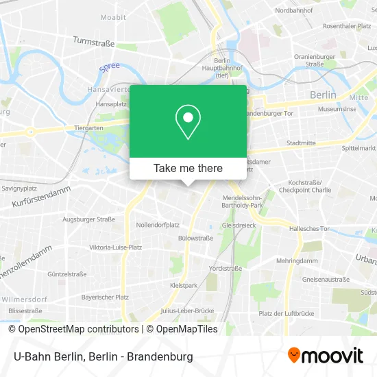 U-Bahn Berlin map