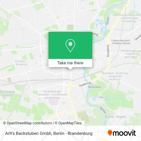 Arlt's Backstuben Gmbh map