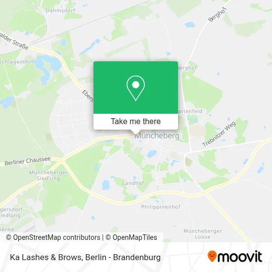 Ka Lashes & Brows map