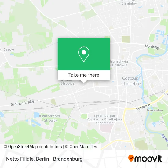 Netto Filiale map