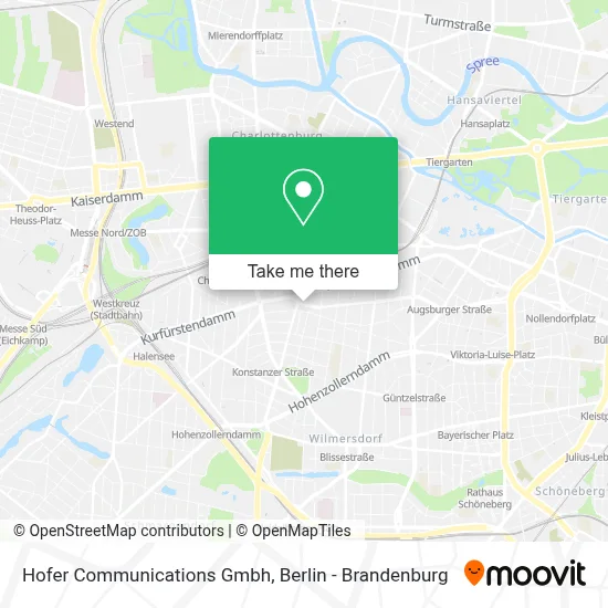 Hofer Communications Gmbh map