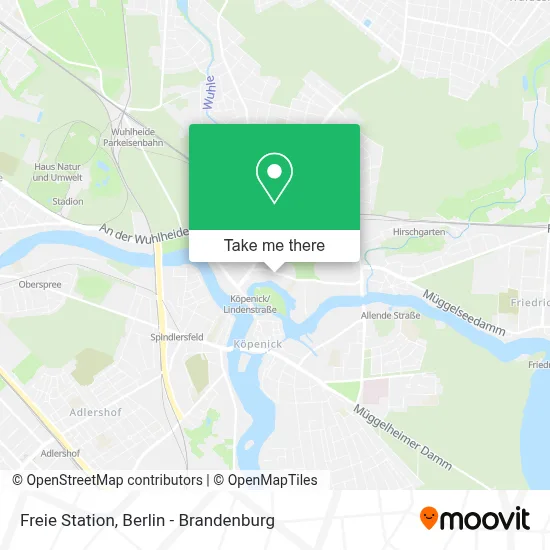 Freie Station map