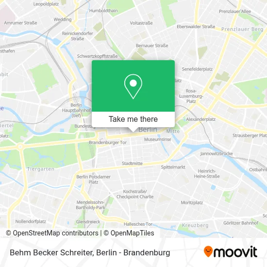Behm Becker Schreiter map
