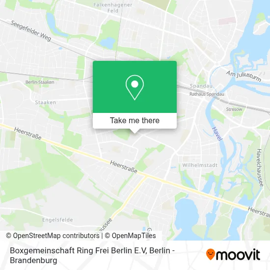 Boxgemeinschaft Ring Frei Berlin E.V map