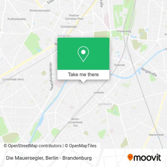 Die Mauersegler map