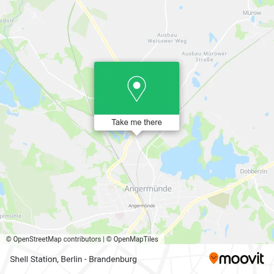 Shell Station map