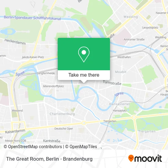 The Great Room map