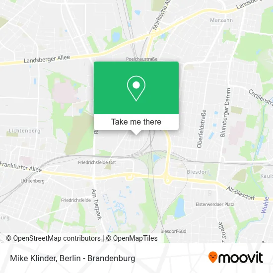 Mike Klinder map