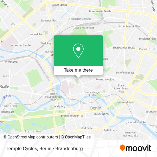 Temple Cycles map