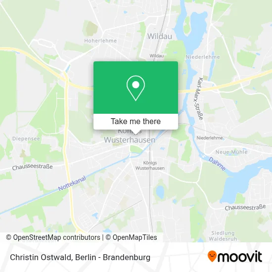 Christin Ostwald map