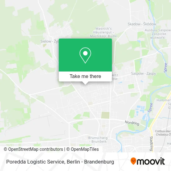 Poredda Logistic Service map