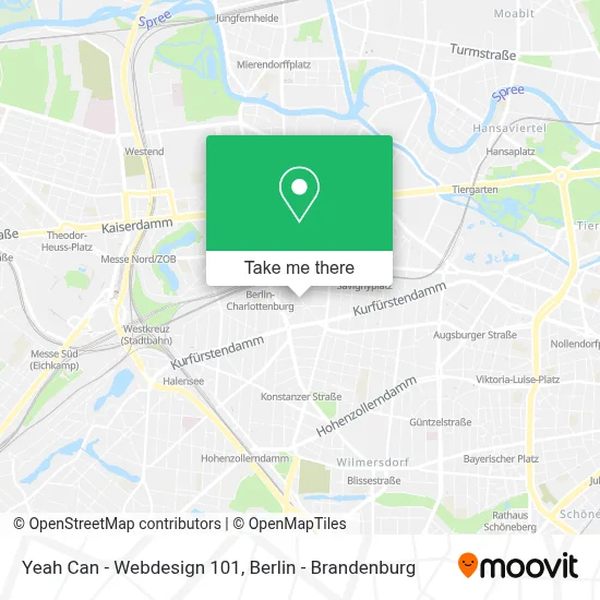 Yeah Can - Webdesign 101 map