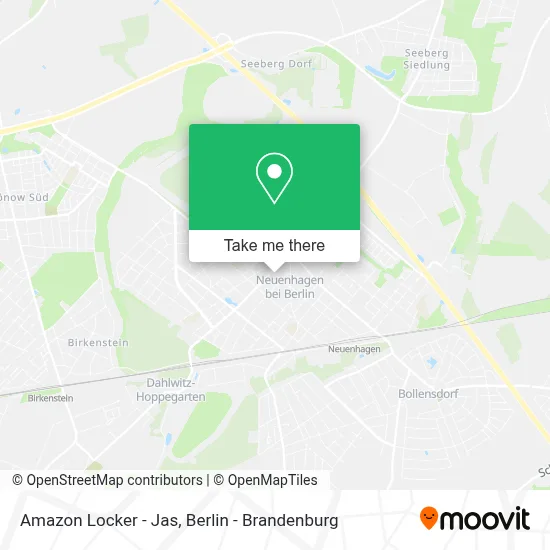 Amazon Locker - Jas map