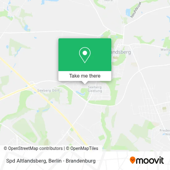 Spd Altlandsberg map