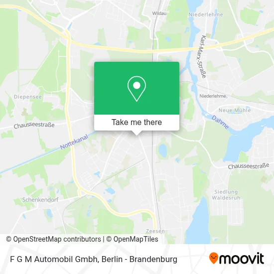 F G M Automobil Gmbh map