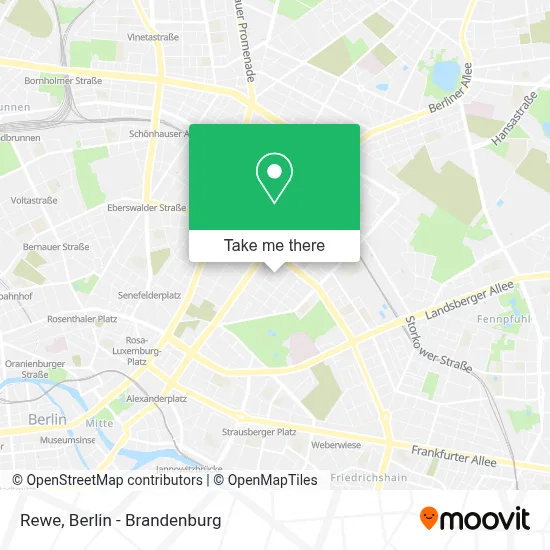 Rewe map