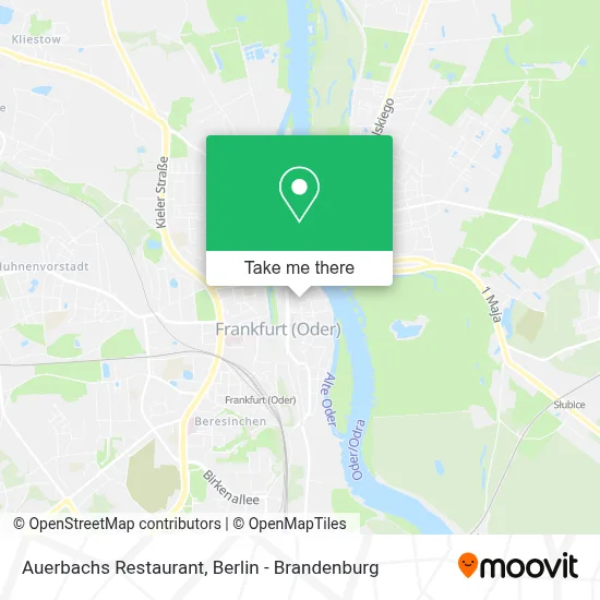 Auerbachs Restaurant map