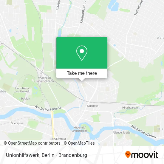 Unionhilfswerk map