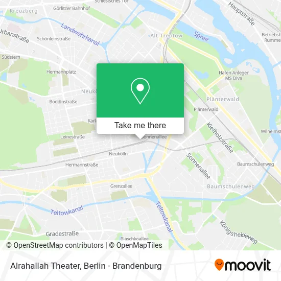 Alrahallah Theater map