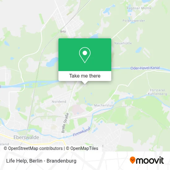 Lebenshilfe map