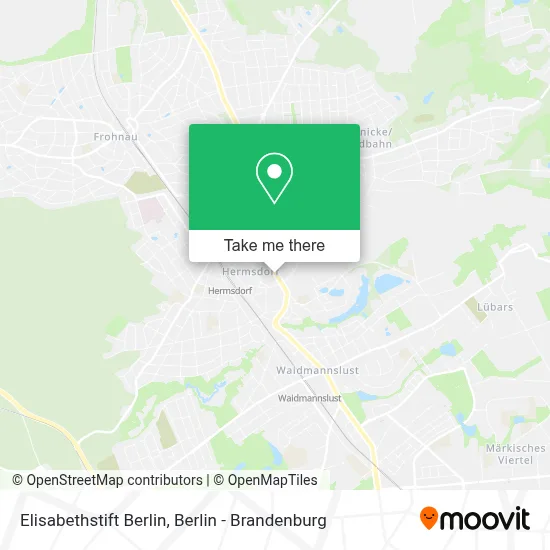 Elisabethstift Berlin map