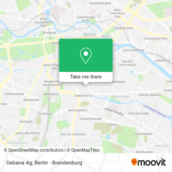 Gebana Ag map