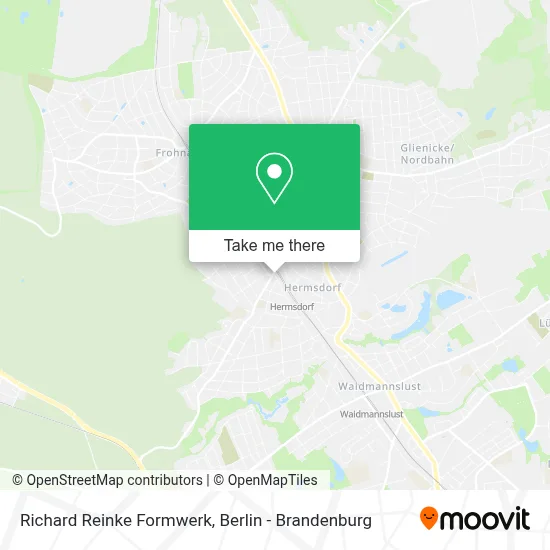 Richard Reinke Formwerk map