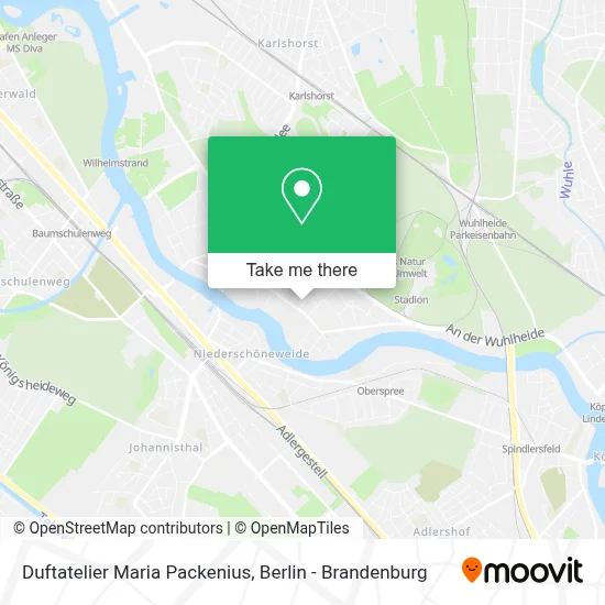 Duftatelier Maria Packenius map