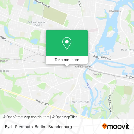 Byd - Sternauto map