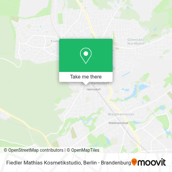 Fiedler Mathias Kosmetikstudio map