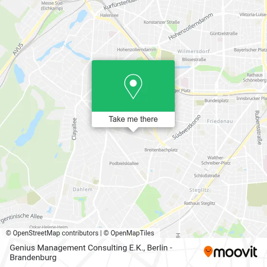 Genius Management Consulting E.K. map