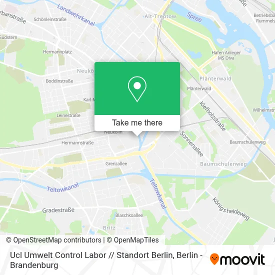 Ucl Umwelt Control Labor // Standort Berlin map