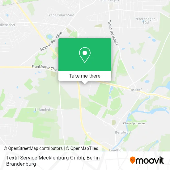 Textil-Service Mecklenburg Gmbh map