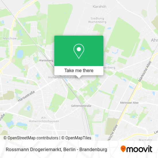 Rossmann Drogeriemarkt map
