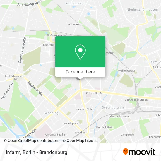 Infarm map