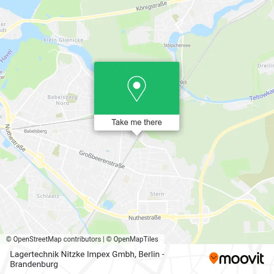 Lagertechnik Nitzke Impex Gmbh map
