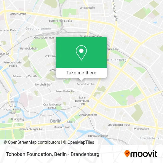Tchoban Foundation map