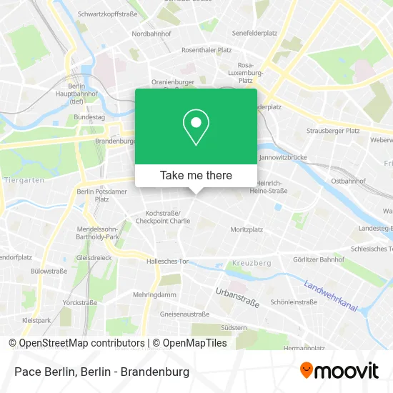 Pace Berlin map