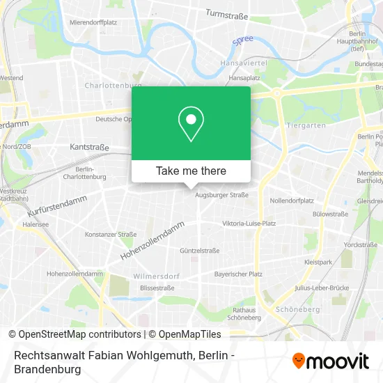 Rechtsanwalt Fabian Wohlgemuth map