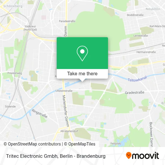 Tritec Electronic Gmbh map